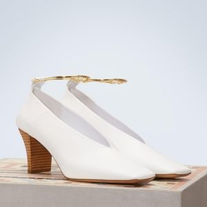 jil sander ankle bracelet heels